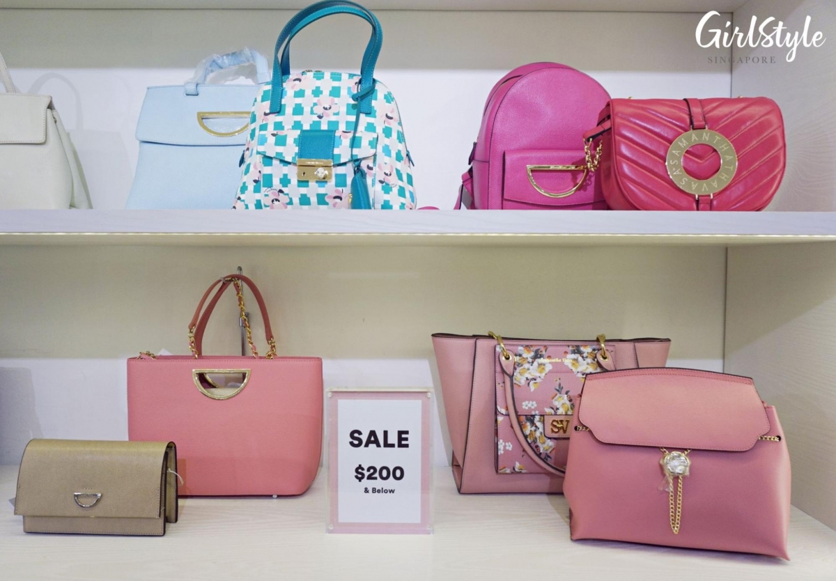Samantha Thavasa Singapore closing down sale