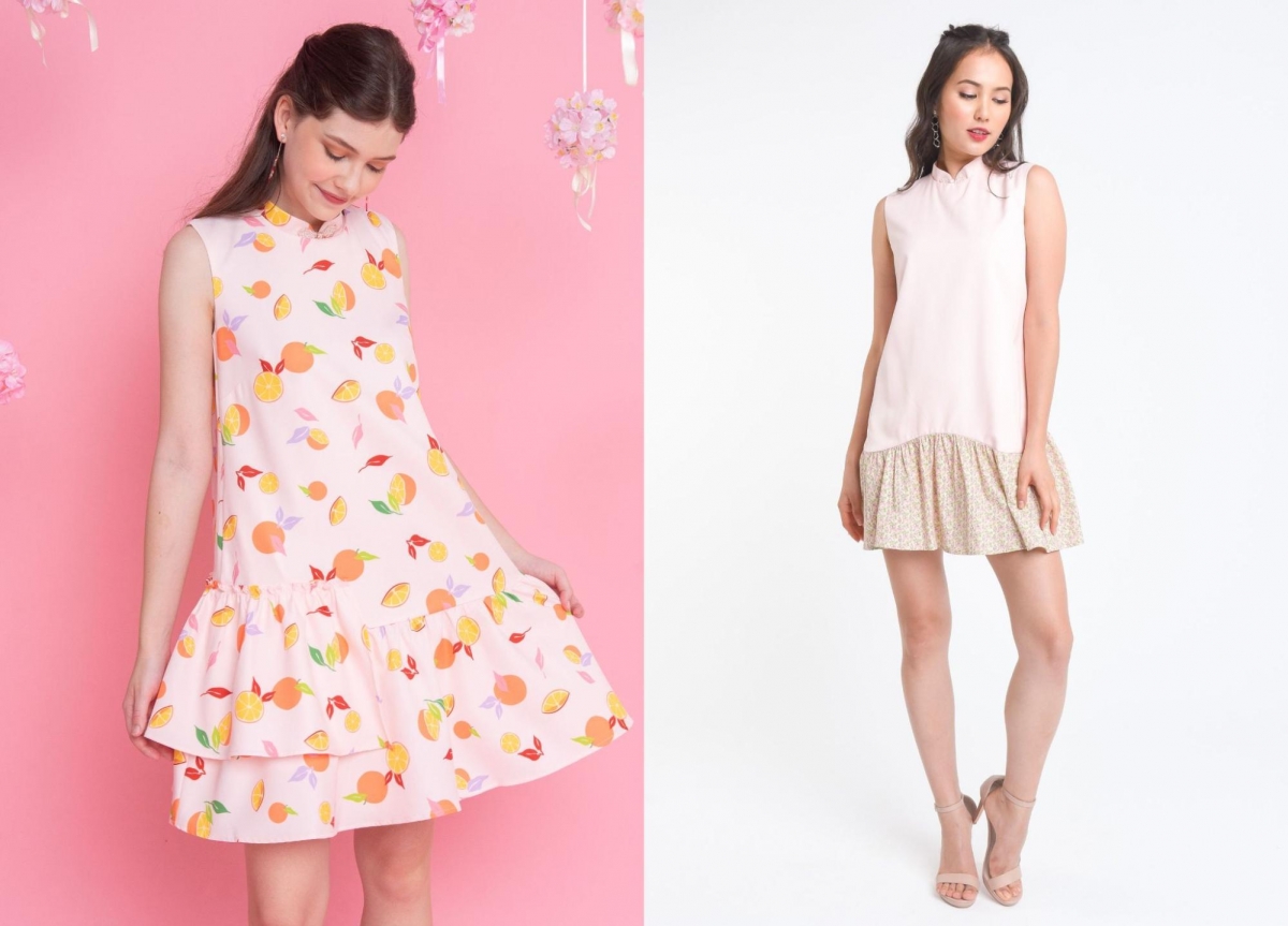 L’zzie Singapore cheongsam dress
