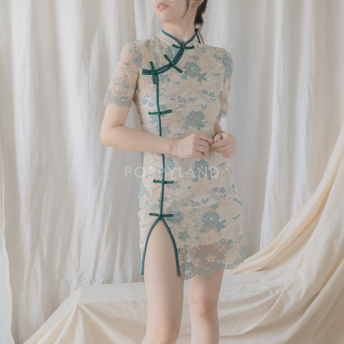 Modern cheongsam from Poppyland