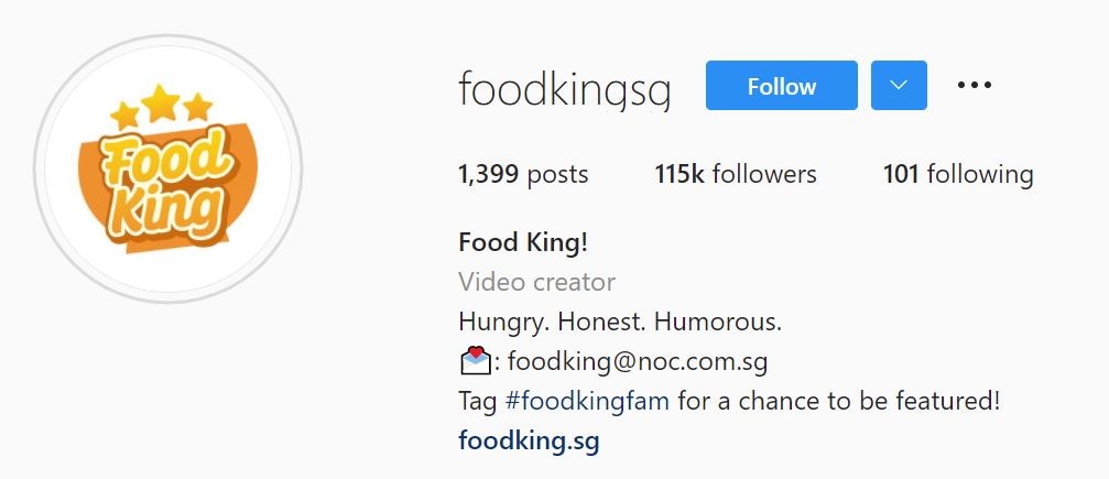 New Food King logo without Ryan's face