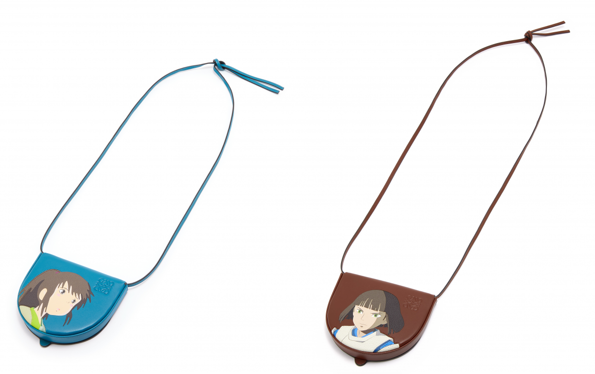 LOEWE x Spirited Away Heel Pouch Bags