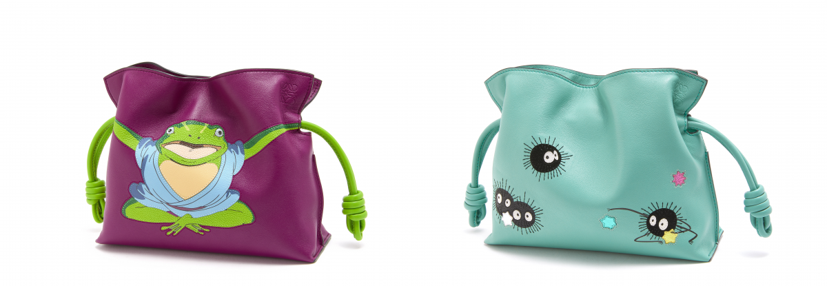 LOEWE x Spirited Away Flamenco Clutch Bags