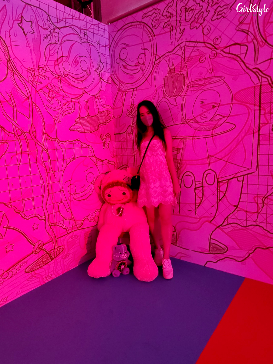 Permission to Dream installation at AliWALL Festival Singapore 2022