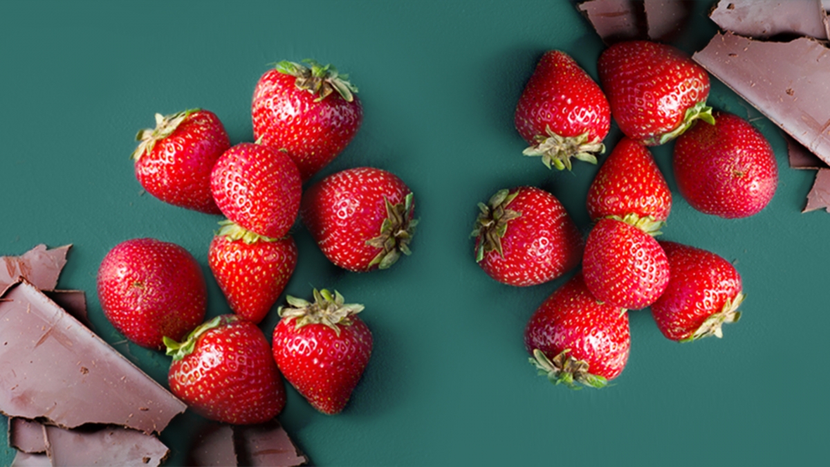 Strawberries and chocolate