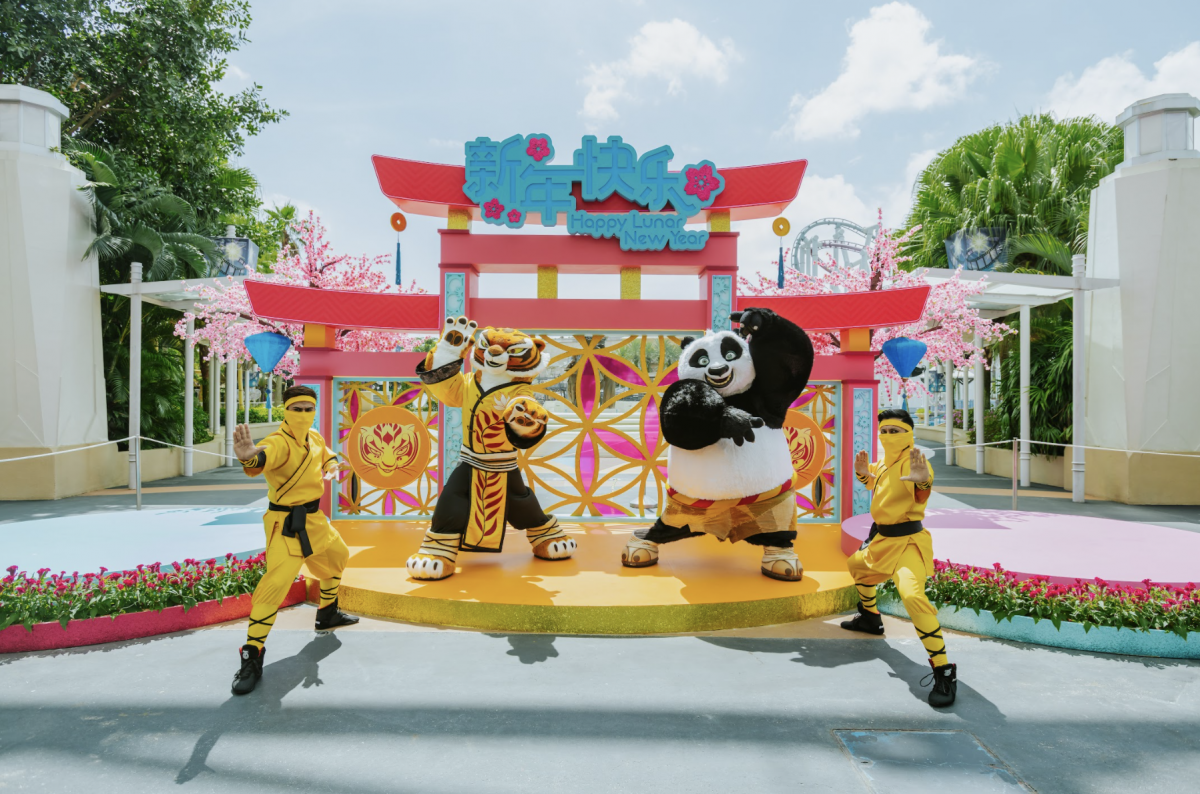 Universal Studios Singapore Chinese New Year 2022