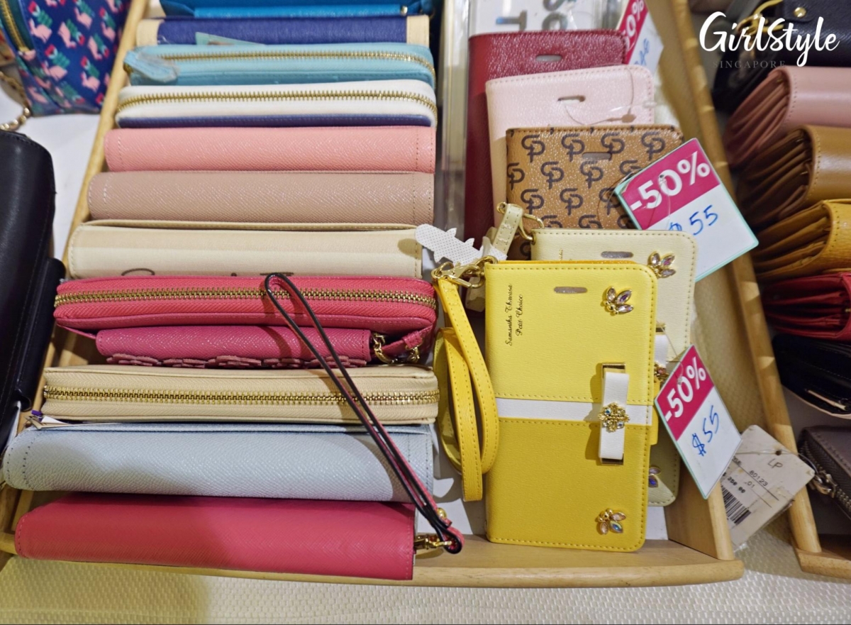 Samantha Thavasa Singapore closing down sale