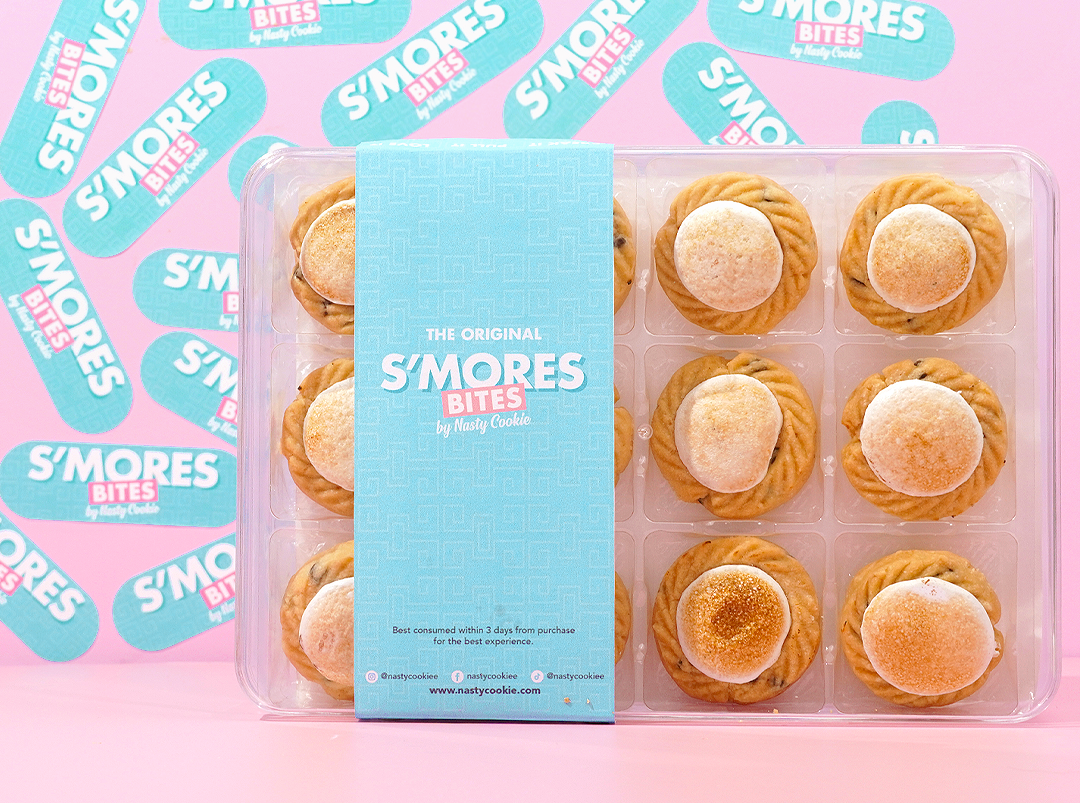 Box of Nasty Cookie S'mores Bites