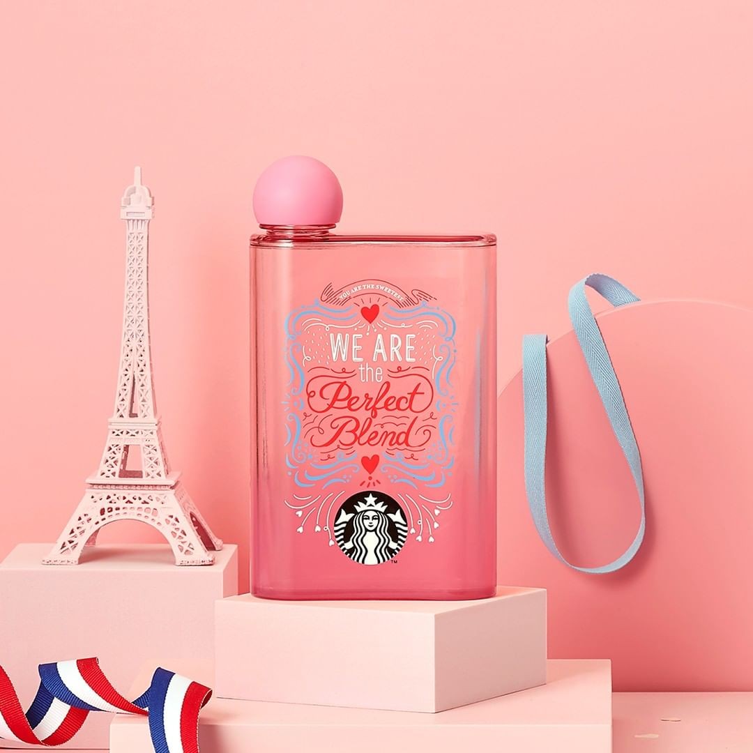 New Starbucks Taiwan Valentine's Day 2022 Collection Features Parisian