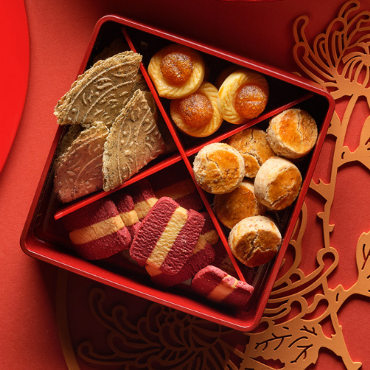 Pineapple Tarts, Love Letters and Peanut Butter Cookies, Lime on the Go.