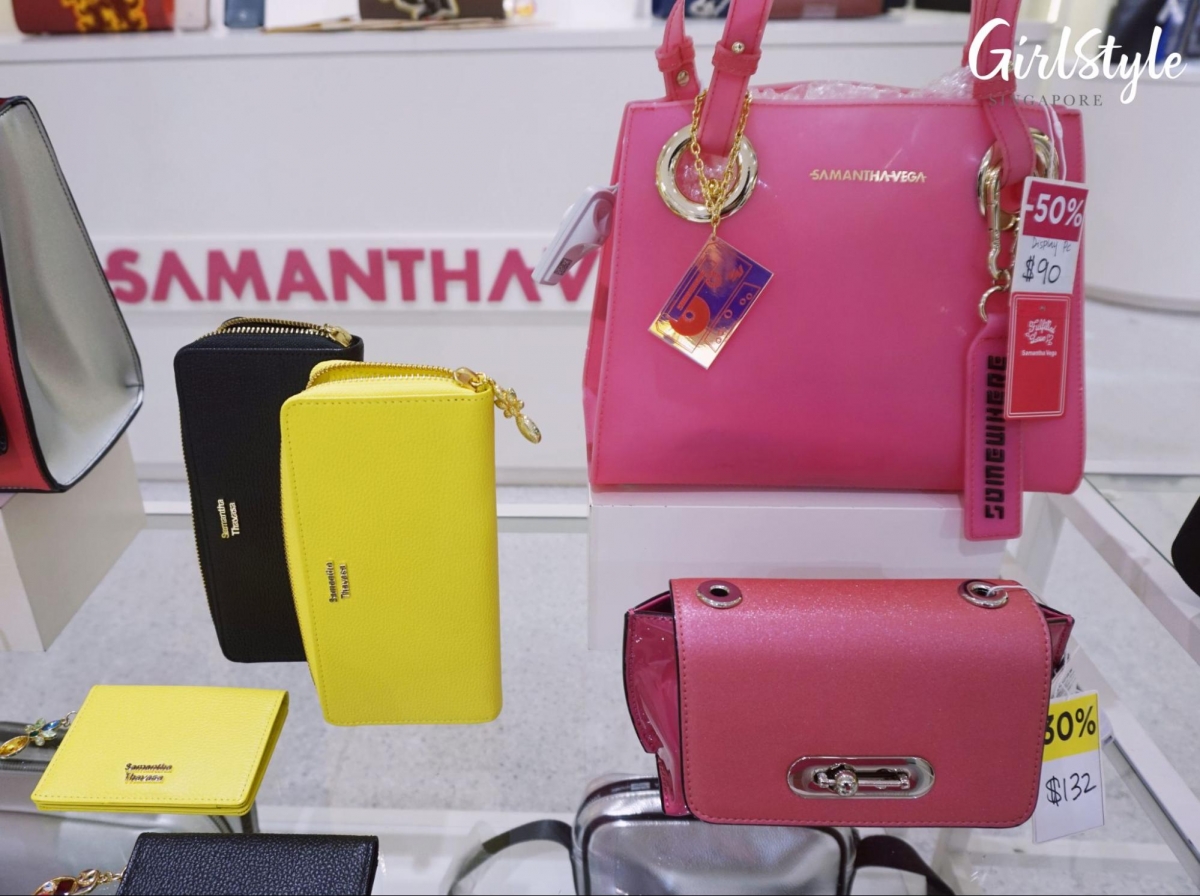 Samantha Thavasa Singapore closing down sale