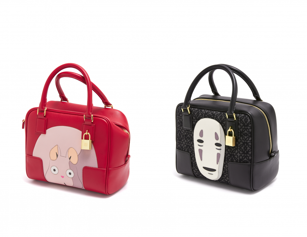LOEWE x Spirited Away Amazona 19 Square BO bags