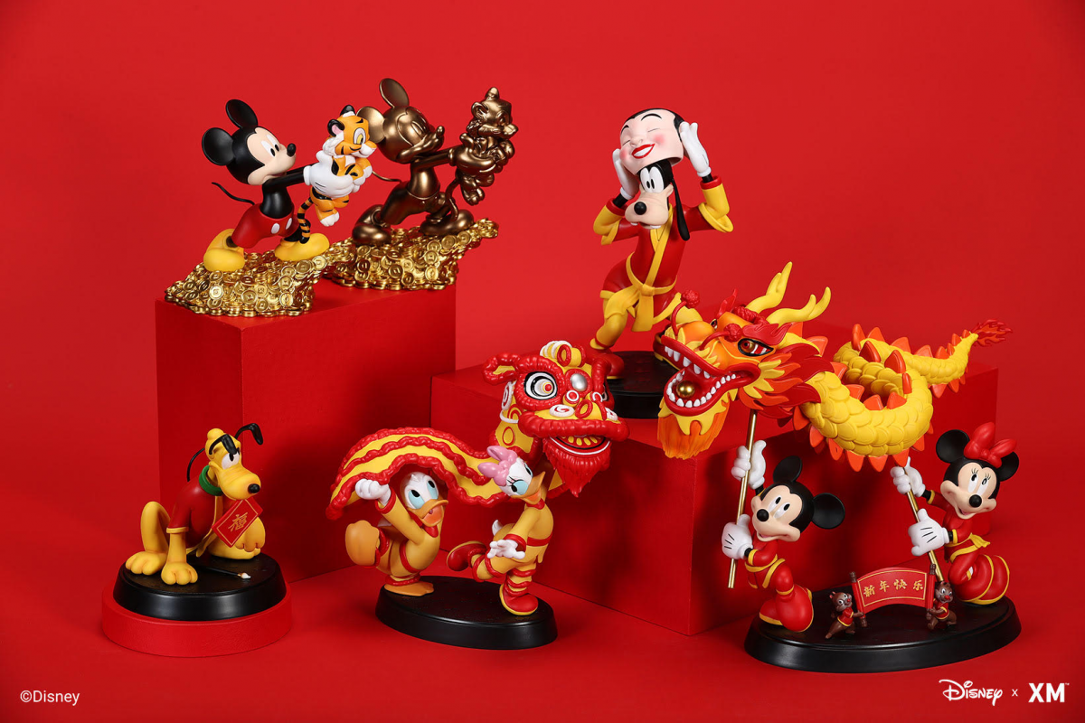 XM Studios Mickey Mouse CNY 2022 figurines Singapore