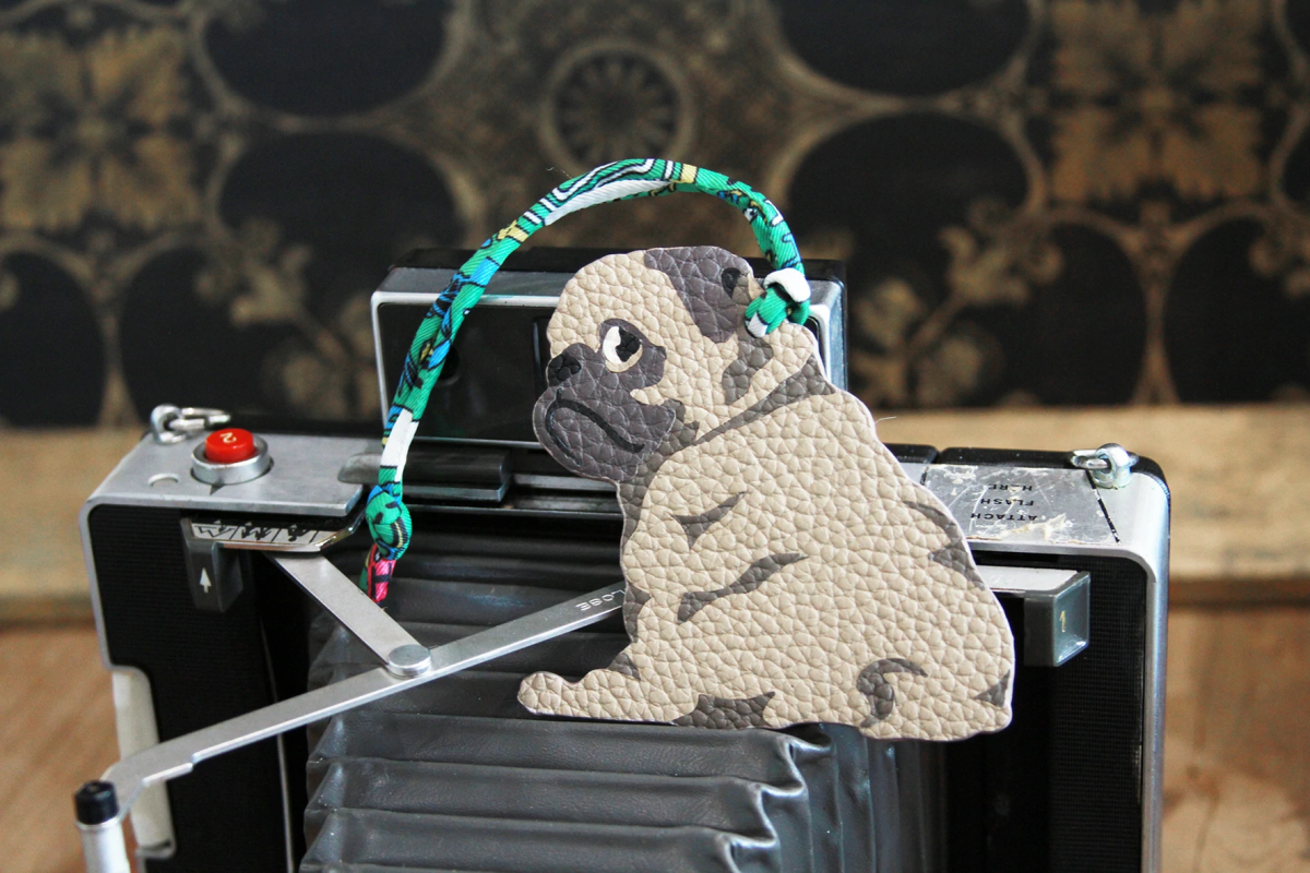 Woofer&Purrlensky customised leather pet charms Singapore
