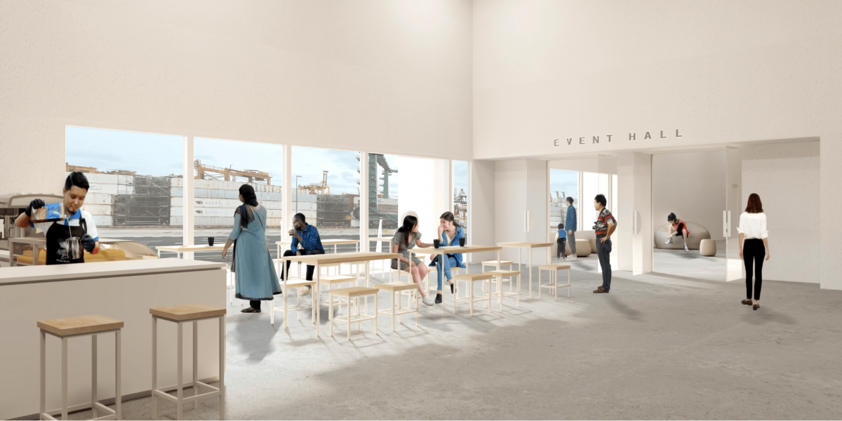 Singapore Art Museum Tanjong Pagar Distripark cafe