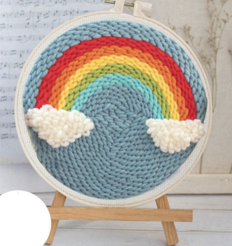 Rainbow DIY Punch Needle Kit