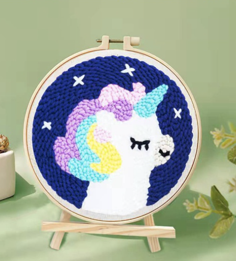 Unicorn DIY Punch Needle Kit