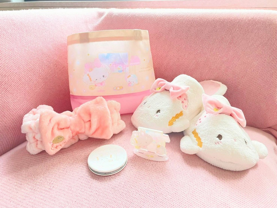 Sanrio Cogimyun hotel room in Japan at Hotel New Otani Tokyo