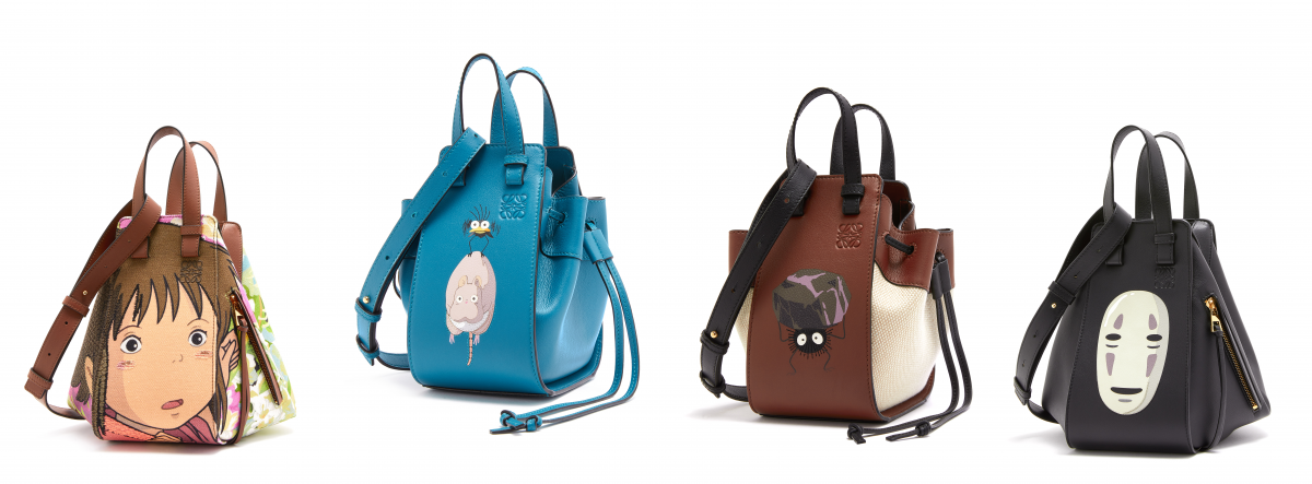 LOEWE x Spirited Away Hammock bags