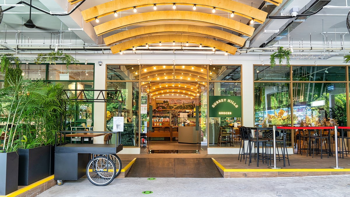 Entrance of Surrey Hills Grocer
