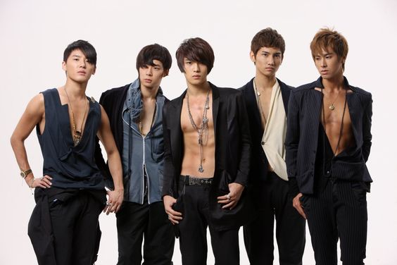 Korean boyband TVXQ