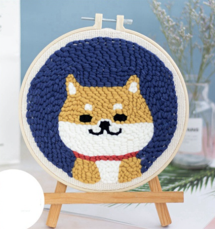 Shiba Inu DIY Punch Needle Kit