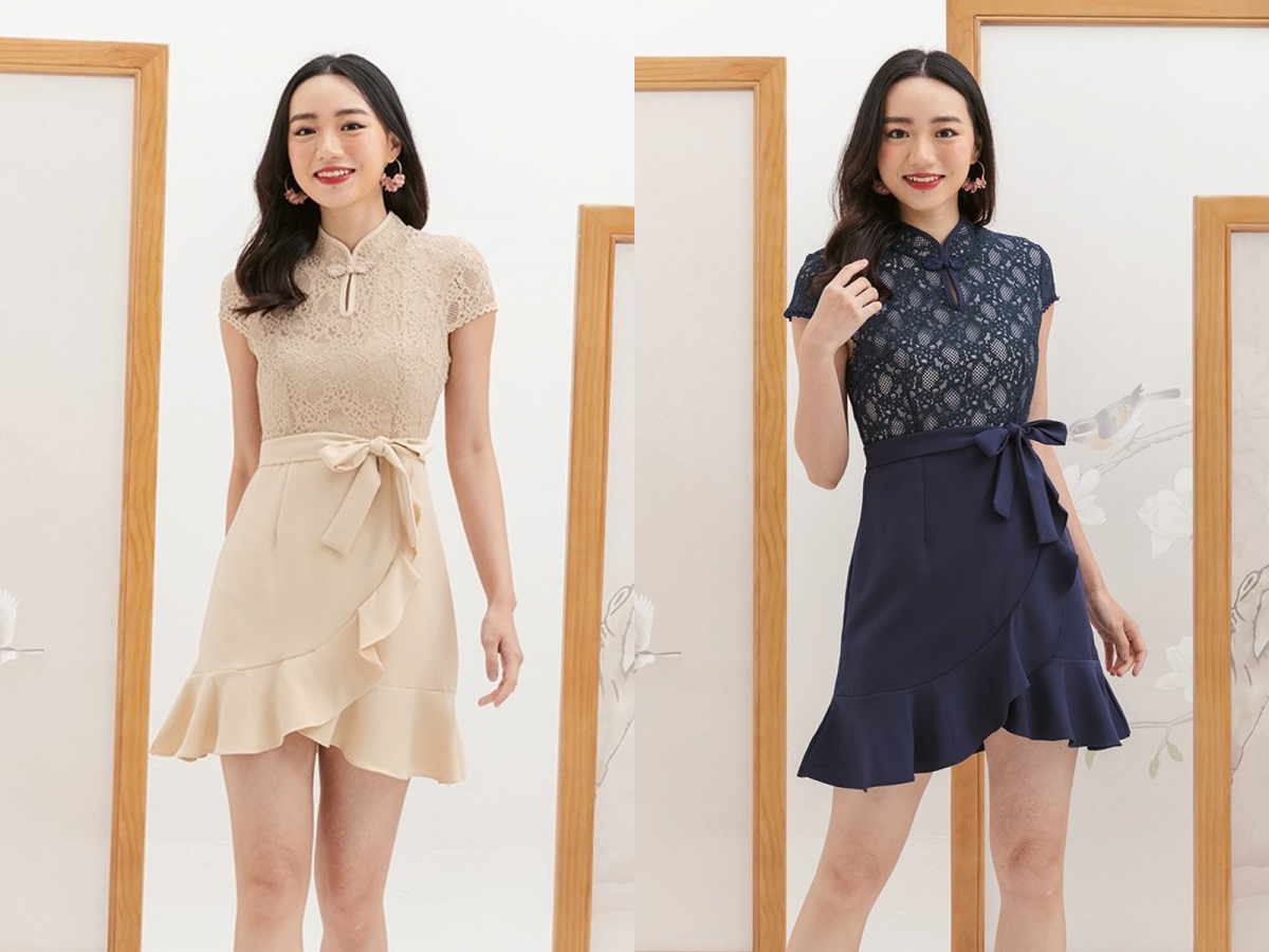 Modern cheongsam from LeChic Singapore