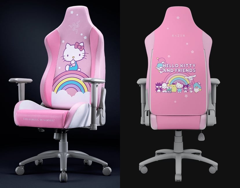 Razer x Hello Kitty & Friends Gaming Chair, Cat Ear Headphones, Mouse In Singapore