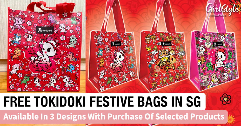 Free tokidoki Festive Bags When You Purchase Selected Items At SG