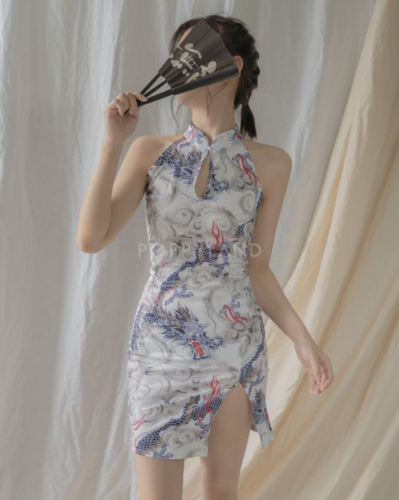 Modern cheongsam from Poppyland