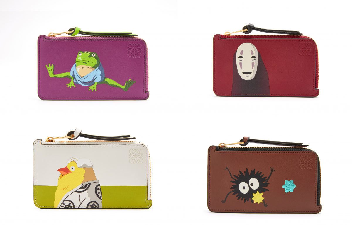 LOEWE x Spirited Away coin cardholders