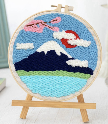 Mount Fuji DIY Punch Needle Kit