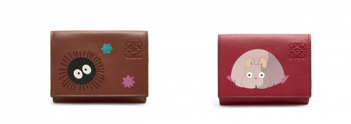 LOEWE x Spirited Away Trifold Wallets