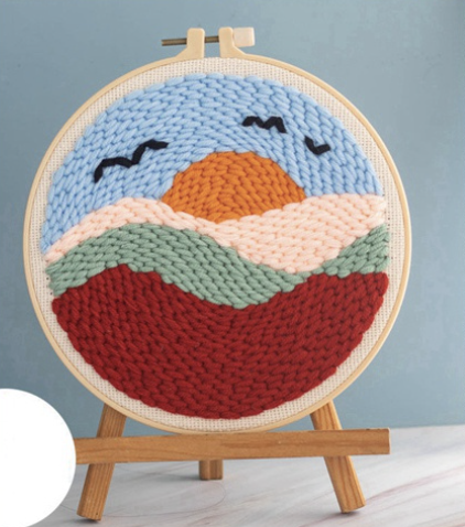 Sunset DIY Punch Needle Kit
