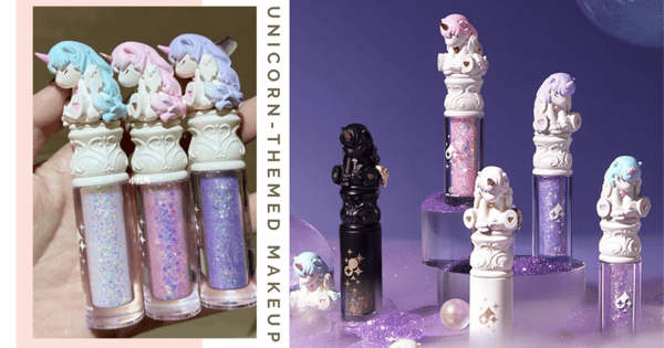 Dreamy Unicorn-Themed Makeup Has Toppers That Can Be Detached As Figurines, Get It In Singapore