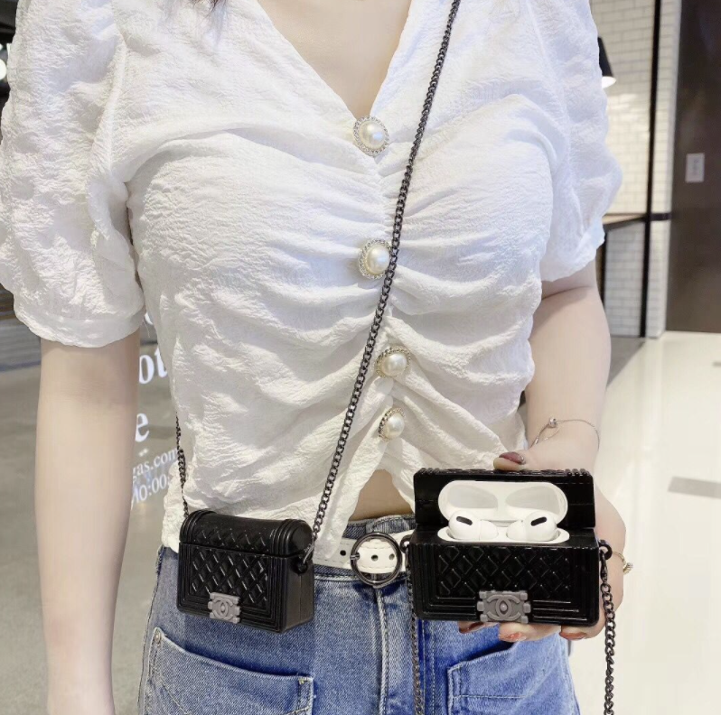 Chanel-inspired AirPods Case