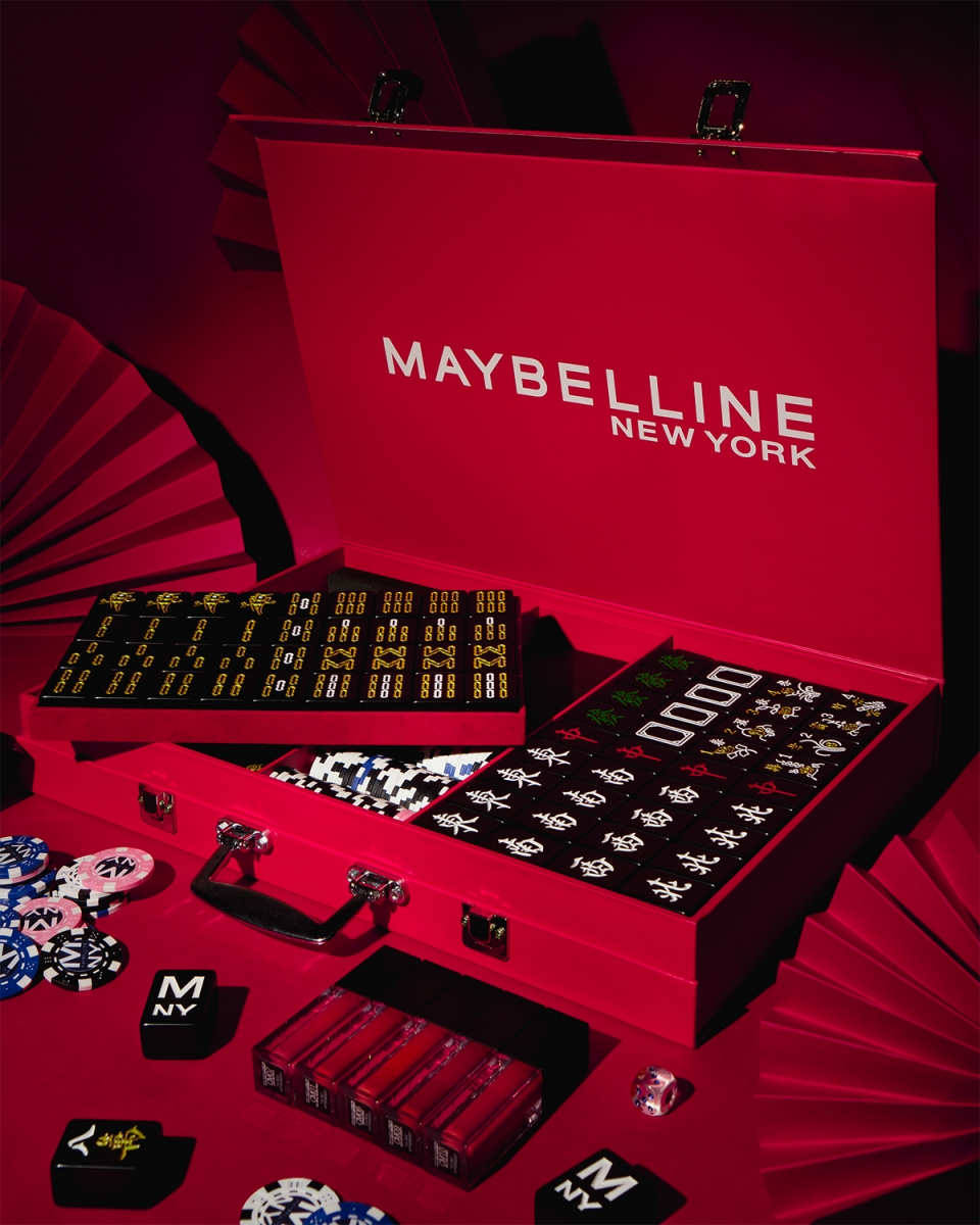 The exclusive Maybelline Mahjong Set.
