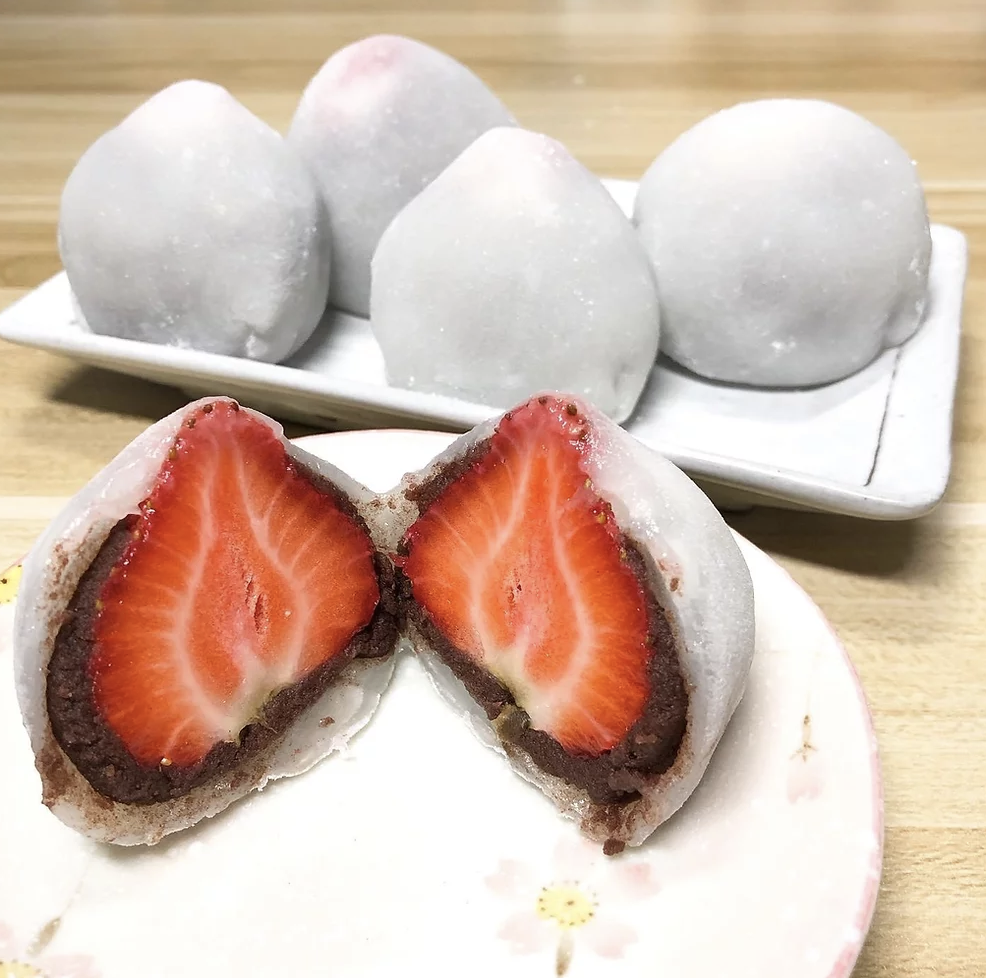 Love For Wagashi_Strawberry Daifuku (Box of 4)