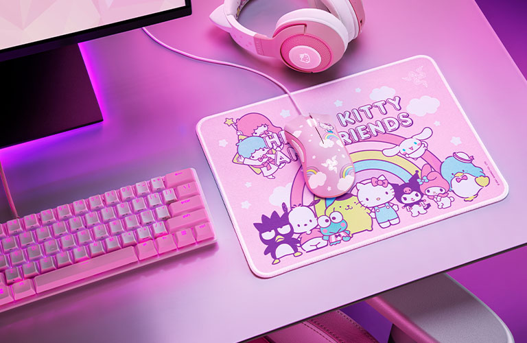 Razer Hello Kitty mouse & mouse pad Singapore
