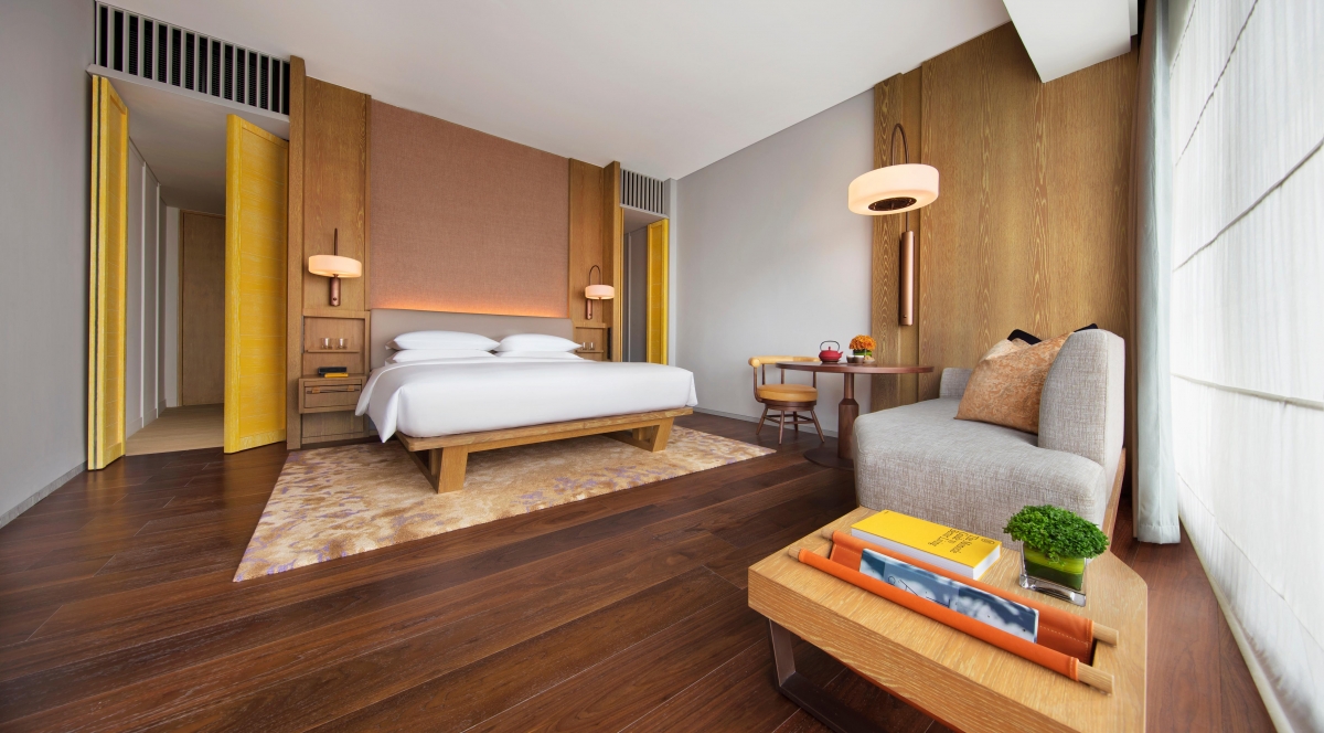 Andaz Singapore hotel King Bed Room