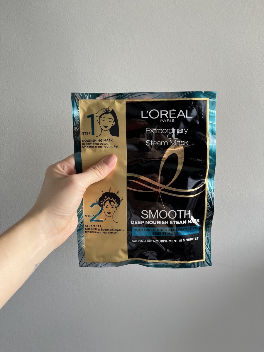 L’Oreal Paris Extraordinary Oil Steam Mask, $10.90
