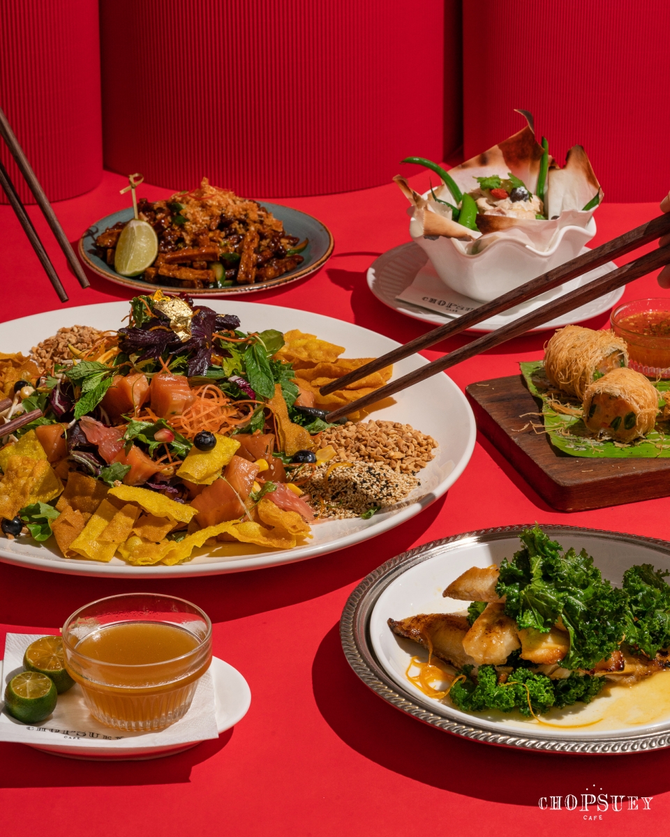 Chinese New Year takeaway set from Chopsuey Cafe at Dempsey Hill.