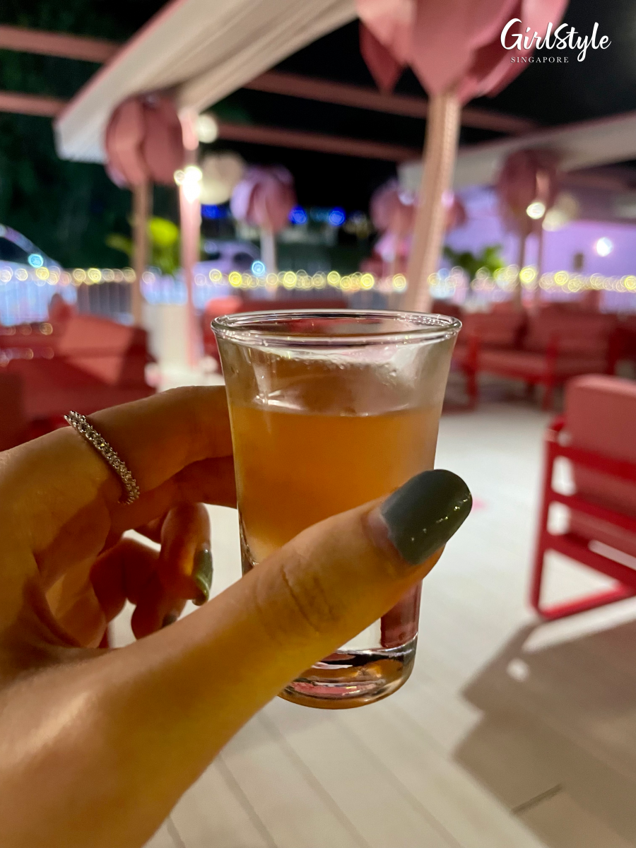 MOIC SG Night at the Museum_celebratory sprinkle shot