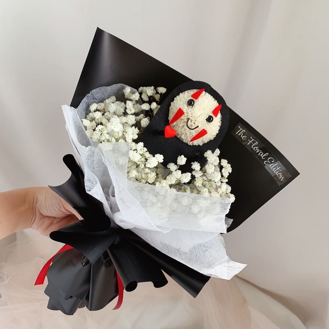 The Floral Edition Singapore - Spirited Away No Face bouquet