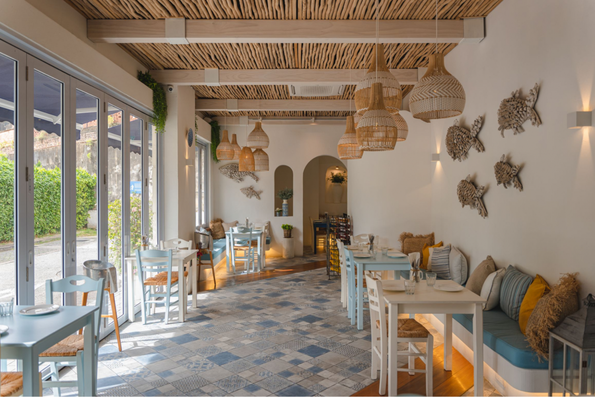 Blu Kouzina Siglap - romantic restaurant in Singapore