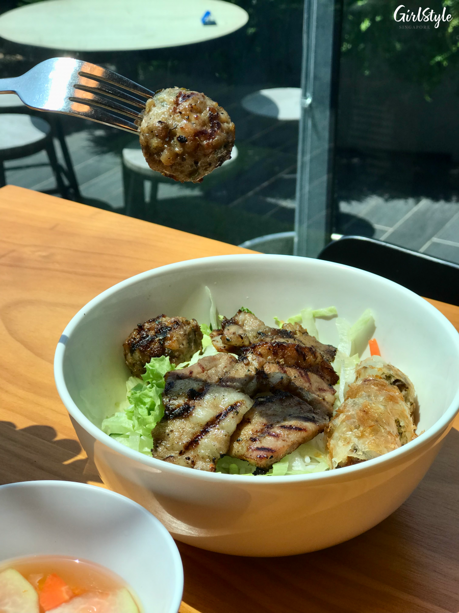 Viet Taste Hanoi BBQ Pork Noodles at Food Junction Great World
