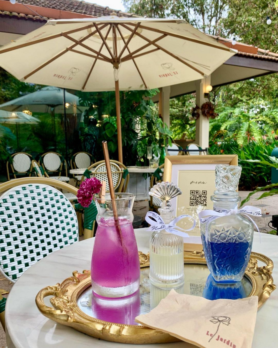 Le Jardin - romantic restaurant in Singapore