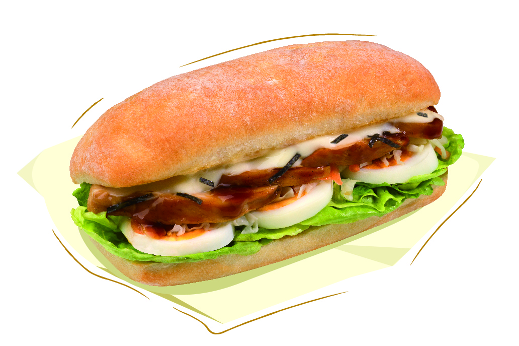 7-SELECT Teriyaki Chicken Ciabatta