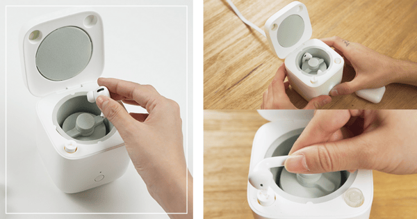 New Wireless Earbuds Washer Cleans Every Tiny Corner & Boosts Sound Quality, Get It Online In Singapore