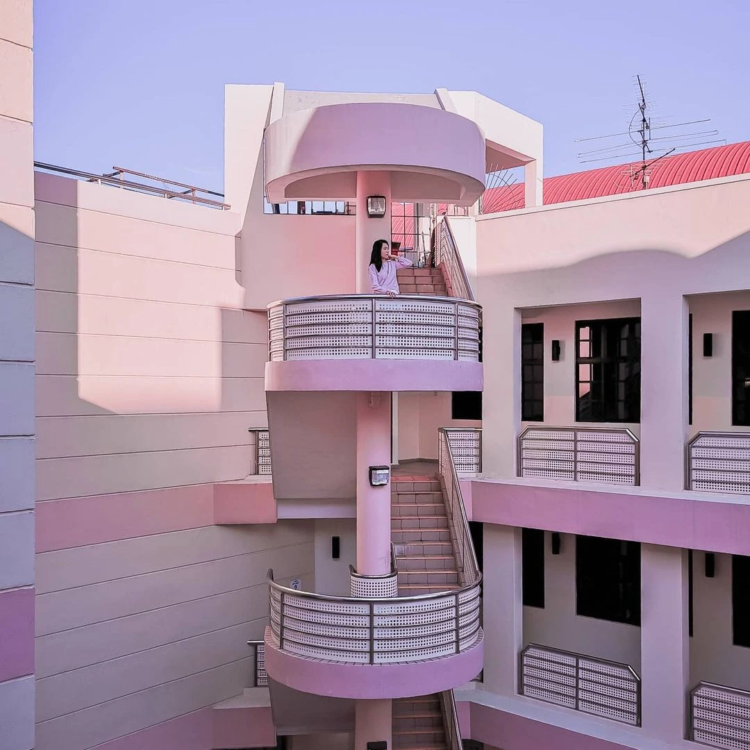 Joo Chiat CC - pink building in Singapore