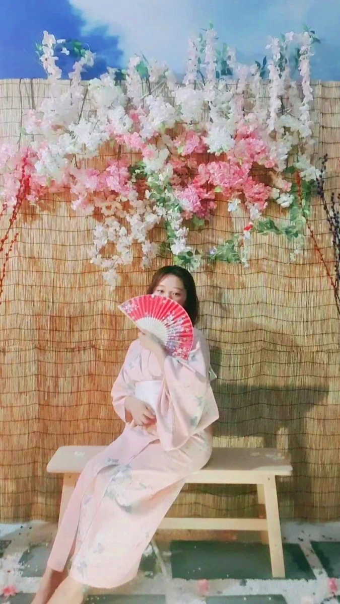 Joya Onsen Cafe sakura bath